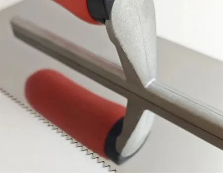 V-Notched Scraper for Precision Adhesive Work Image 1