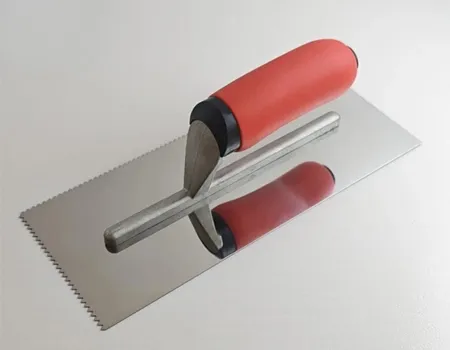 V-Notched Scraper for Precision Adhesive Work Image 3