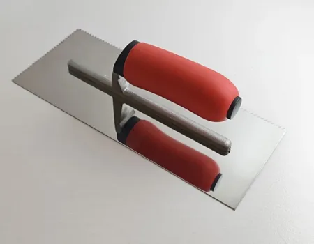 V-Notched Scraper for Precision Adhesive Work Image 4